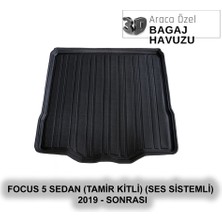 Elorcar Ford Focus 5 Sedan (Tamir Kitli) (Ses Sistemli) 2019 - 2024 3D Bagaj Havuzu