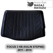 Elorcar Ford Focus 3 Hb (Kalın Stepne)   2011 - 2014 3D Bagaj Havuzu