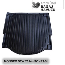 Elorcar Ford Mondeo Stw 2014 - Sonrası 3D Bagaj Havuzu