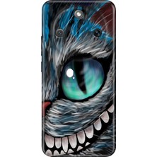 Nurdic Honor Magic 8 Lite Kılıf 0.4mm Lazer Kesim Silikon Kapak Arsız Kedi