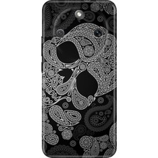 Nurdic Honor Magic 8 Lite Uyumlu Kılıf Silikon Desenli Tam Koruma Resimli Skuller