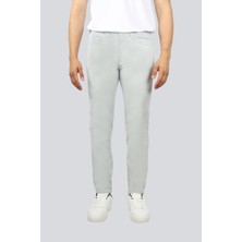 Boss Erkek Slim Fit Esnek Pamuklu Normal Bel Düz Paça Gri Pantolon 50524421-050