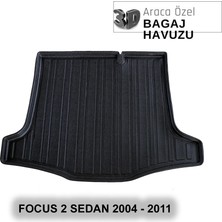 Elorcar Ford Focus 2 Sedan 2004 - 2011 3D Bagaj Havuzu