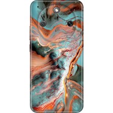 Senada Honor Magic 8 Lite Kılıf Desenli Baskılı Tpu Rubber Kapak Karma Ametist