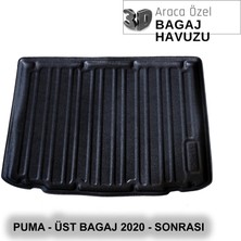 Elorcar Fordpuma - Üst Bagaj 2020 - Sonrası 3D Bagaj Havuzu