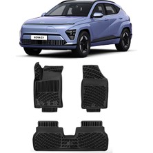 BTM Otomotiv Hyundai Kona Elektrikli 2024 Sonrası Btm 3D Havuzlu Paspas