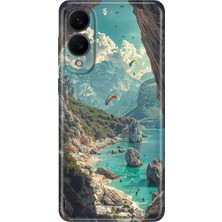 Samsung Galaxy S25 Edge Kılıf Desenli Baskılı Tpu Rubber Kapak Tailand