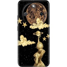 Honor Magic 8 Lite Kılıf Desenli Baskılı Tpu Rubber Kapak MARS9999