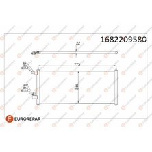Eurorepar KLIMA RADYATÖRÜ CONNECT 2002-2013 2T1H 19710 AC