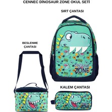 Ümit Çanta Cennec Dinosaur Zone 3’lü Okul Seti