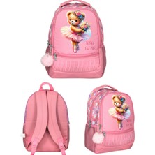 Ümit Çanta Cennec Bear Balerin Sırt Okul Çantası 29 x 40 x 16