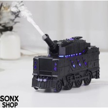 Lowell Home Sonx Buhar Efektli Zırhlı Tren Tasarımlı Aromaterapi Hava Nemlendirici – LED Işıklı, Sessiz