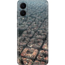 Nurdic Samsung Galaxy S25 Edge Kılıf 0.4mm Lazer Kesim Silikon Kapak Barcelona