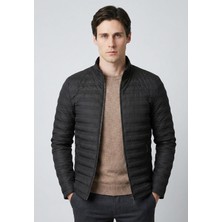 Felix Hardy Kahverengi Taffeta Dokulu Hibrit Erkek Mont