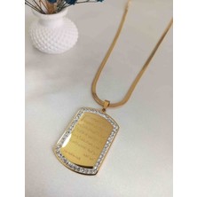 Kudretli Takılar Çelik Kolye