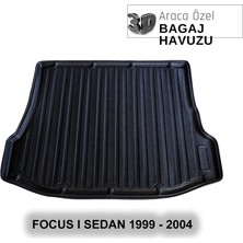 Elorcar Ford Focus 1 Sedan 1999 - 2004 3D Bagaj Havuzu