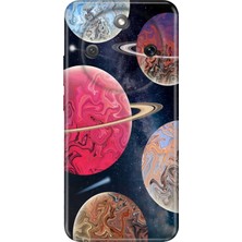 Senada Honor Magic 8 Lite Kılıf Desenli Baskılı Tpu Rubber Kapak Go Space