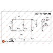 Eurorepar Klıma Radyatörü Astra H Zafıra B 2007 1850097 1610159580