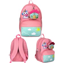 Ümit Çanta Cennec Unicorn Sevimli Evim Sırt Çantası 29 x 39 x 14