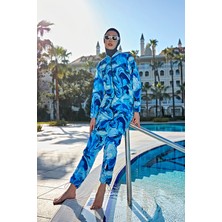 Remsa Mayo Önü Kapaklı Paraşüt Tam Kapalı Tesettür Mayo R070 Nil