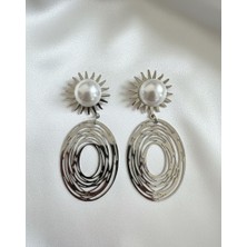 Suzi Shine Güneş Sallantı Çelik Küpe