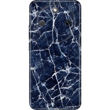 Senada Honor Magic 8 Lite Kılıf Desenli Baskılı Tpu Rubber Kapak Dark Blue