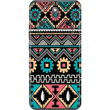 Senada Honor Magic 8 Lite Kılıf Desenli Baskılı Tpu Rubber Kapak Etnik
