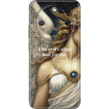 Honor Magic 8 Lite Kılıf Desenli Baskılı Tpu Rubber Kapak Stars