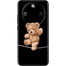 Honor Magic 8 Lite Kılıf Desenli Baskılı Tpu Rubber Kapak Teddybear Cambaz