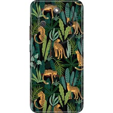 Honor Magic 8 Lite Kılıf Desenli Baskılı Tpu Rubber Kapak Vahşi Sanat