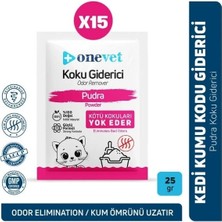 Onevet Kedi Kumu Koku Giderici 15X25 gr Pudra