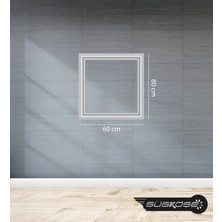 Hazır Dekoratif Duvar Polimer Çerçevesi 80-60CM / 4cm(Kalın)