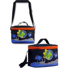 Ümit Çanta Cennec Sevimli Dino Termal Beslenme Çantası – Çocuk Okul Beslenme Çantası 23X16X15