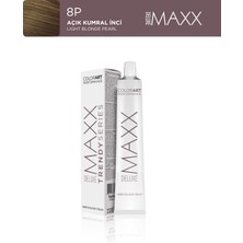 Maxx Deluxe Trendy Series Tüp Boya 60 ml 8P Açık Kumral İnci
