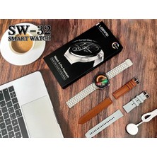 Normadia Kurmalı Akıllı Saat, Amoled Ekran, Android ve Ios Uyumlu, Gümüş Renk