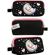 Ümit Çanta Cennec Uykucu Unicorn Kalemlik/ Kalem Kutusu 20X10X6