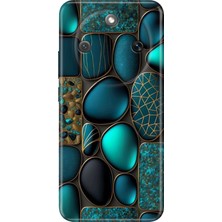 Honor Magic 8 Lite Kılıf Desenli Baskılı Tpu Rubber Kapak Marble