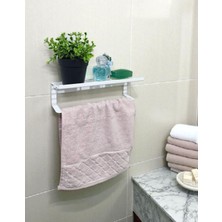 Edil Tasarım Şık Havlu Askısı,tuvalet Kağıtlığı,kendinden Yapışkanlı Banyo Takımı,2 Ürün Birlikte