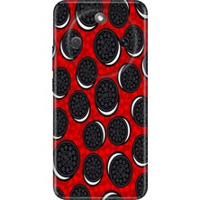 Honor Magic 8 Lite Kılıf Desenli Baskılı Tpu Rubber Kapak Kremalı