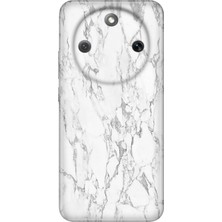 Honor Magic 8 Lite Kılıf Desenli Baskılı Tpu Rubber Kapak Mono Mermer