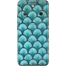 Senada Honor Magic 8 Lite Kılıf Desenli Baskılı Tpu Rubber Kapak Fish Scale 468