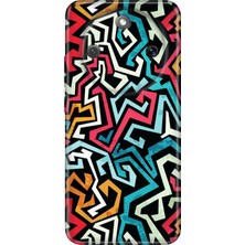 Senada Honor Magic 8 Lite Kılıf Desenli Baskılı Tpu Rubber Kapak Graffiti