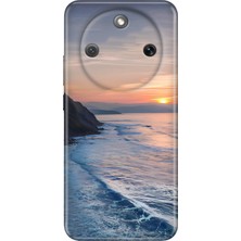 Senada Honor Magic 8 Lite Kılıf Desenli Baskılı Tpu Rubber Kapak Huzur