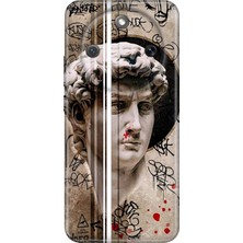 Honor Magic 8 Lite Kılıf Desenli Baskılı Tpu Rubber Kapak Tanrıça