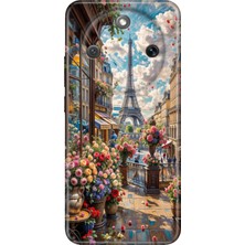 Senada Honor Magic 8 Lite Kılıf Desenli Baskılı Tpu Rubber Kapak Baharda Paris