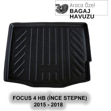 Elorcar Ford Focus 4 Hb (Ince Stepne) 2015 - 2018 3D Bagaj Havuzu