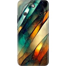 Senada Honor Magic 8 Lite Kılıf Desenli Baskılı Tpu Rubber Kapak Flora Mermer