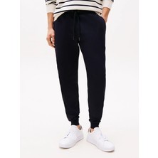 Tommy Hilfiger Erkek Regular Fit Normal Bel Lastikli Paçalı Pamuklu Jogger Lacivert Eşofman Altı MW0MW37242-DW5