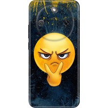 Senada Honor Magic 8 Lite Kılıf Desenli Baskılı Tpu Rubber Kapak Emojixx
