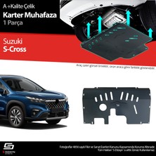 S-Dizayn Suzuki S-Cross Çelik Karter Muhafaza Koruma 2021 Üzeri A+ Kalite